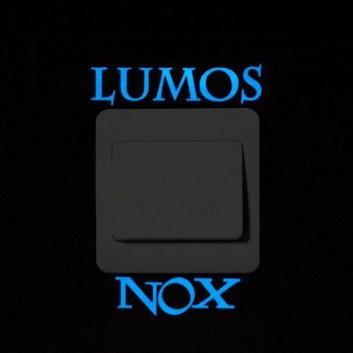 Blue-light Glow in the Dark Decoration Sticker Stunning Pets 019 LUMOS NOX
