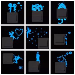 Blue-light Glow in the Dark Decoration Sticker Stunning Pets 