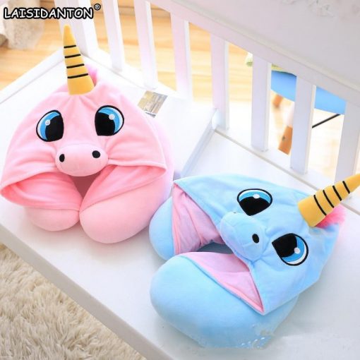 Blue/Pink Unicorn Pillow Hat Stunning Pets