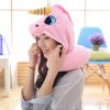 Blue/Pink Unicorn Pillow Hat Stunning Pets 