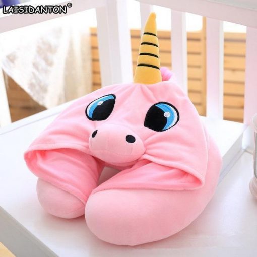 Blue/Pink Unicorn Pillow Hat Stunning Pets Pink