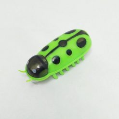 Bug Robotic Cat Toy Stunning Pets Green Ladybird One Size Only 