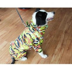 CAMOUFLAGE™: A Protective Rain Coat With A Unique Look For Your Dog GlamorousDogs 
