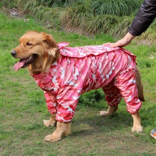 CAMOUFLAGE™: A Protective Rain Coat With A Unique Look For Your Dog GlamorousDogs