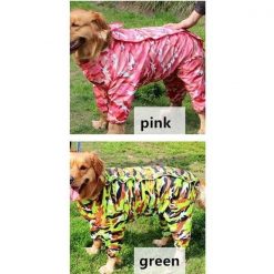 CAMOUFLAGE™: A Protective Rain Coat With A Unique Look For Your Dog GlamorousDogs 