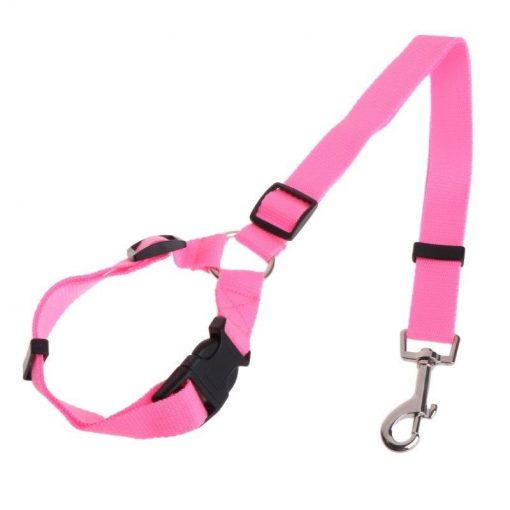 CARSAFE™: Adjustable Dog Safety Seat Belt Seat Belt GlamorousDogs Pink 1pc (Save $16)