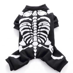 Casual Canine Glow Bones Dog Skeleton Pet Costume Halloween costume Idefun Store 