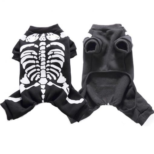 Casual Canine Glow Bones Dog Skeleton Pet Costume Halloween costume Idefun Store XS