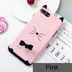 Cat Ear iPhone Case with Ring Stunning Pets PInk For iPhone 6 6S