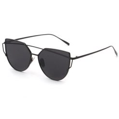 Cat Eye Elegant Sunglasses Stunning Pets black 