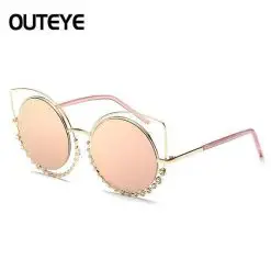 Cat Eye Mirror Sunglasses Stunning Pets 03 