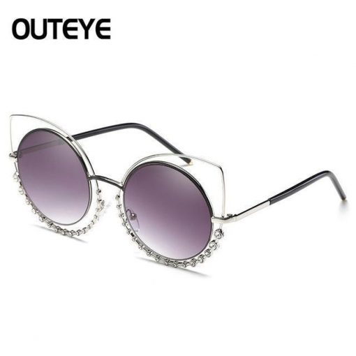 Cat Eye Mirror Sunglasses Stunning Pets 05