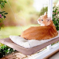 Cat Hammock Window Mounted Bed Sofa Mat Cushion Hanging Shelf Seat with Suction Glamorous Dogs Shop - Glamorous Accessories for Your Dog + FREE SHIPPING 
