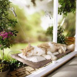 Cat Hammock Window Mounted Bed Sofa Mat Cushion Hanging Shelf Seat with Suction Glamorous Dogs Shop - Glamorous Accessories for Your Dog + FREE SHIPPING 