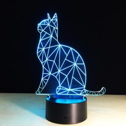 Cat Inspired Illusion Lamp Glamorous Dogs Shop - Glamorous Accessories for Your Dog + FREE SHIPPING