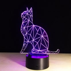 Cat Inspired Illusion Lamp Glamorous Dogs Shop - Glamorous Accessories for Your Dog + FREE SHIPPING 