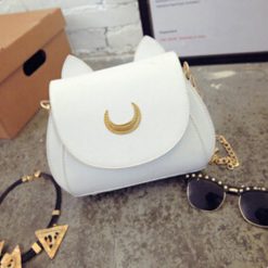 Cat Luna Moon Bag Glamorous Dogs Shop - Glamorous Accessories for Your Dog + FREE SHIPPING White Brand Bag 