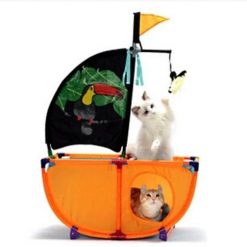 Cat Pirate Ship | Amazing Full of Excitement Toy for Cats High Ticket GlamorousDogs
