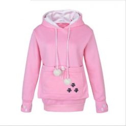 Cat Pouch Hoodie| Cat Pouch Sweater Outfit Stunning Pets S Pink 