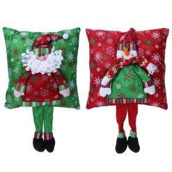 Christmas 3D Pillow Santa Claus With Legs Stunning Pets 