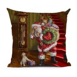 Christmas Decoration Cushion Cover Stunning Pets 43x43cm 20 