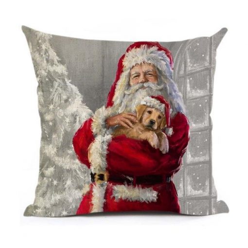 Christmas Decoration Cushion Cover Stunning Pets 43x43cm 4