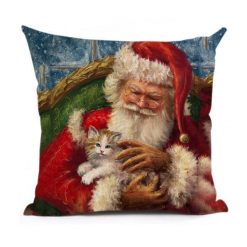 Christmas Decoration Cushion Cover Stunning Pets 43x43cm 6 