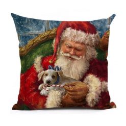 Christmas Decoration Cushion Cover Stunning Pets 43x43cm 7 