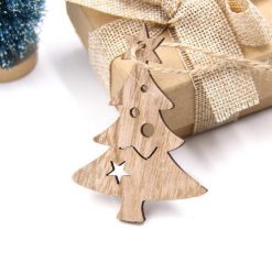 Christmas Decorations, Snowflakes, Deer&Tree Wooden Pendants Ornaments Stunning Pets Tree 