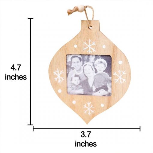 Christmas Decorations Wooden Photo Frame Christmas Decorations Wooden Photo Frame GlamorousDogs