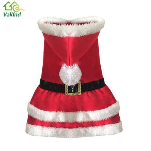 Christmas Dog Santa Sweatshirt Outfit Stunning Pets 01 S