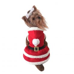 Christmas Dog Santa Sweatshirt Outfit Stunning Pets 