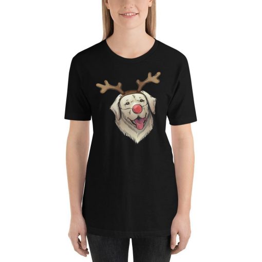 Christmas Unisex T-Shirt GlamorousDogs Black S