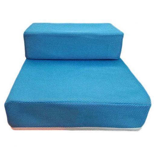 Colorful, Foldable Bed Stairs for Pets Stunning Pets Bule 67x39cm