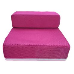 Colorful, Foldable Bed Stairs for Pets Stunning Pets Rose red 67x39cm 