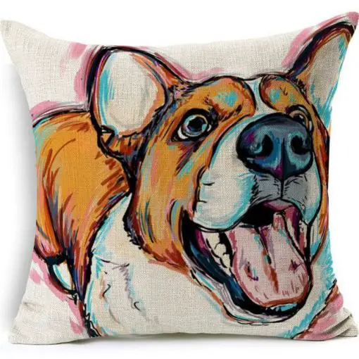 Colorful Pet Lover Cushion Stunning Pets 10