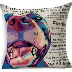 Colorful Pet Lover Cushion Stunning Pets 4 