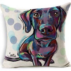 Colorful Pet Lover Cushion Stunning Pets 9 