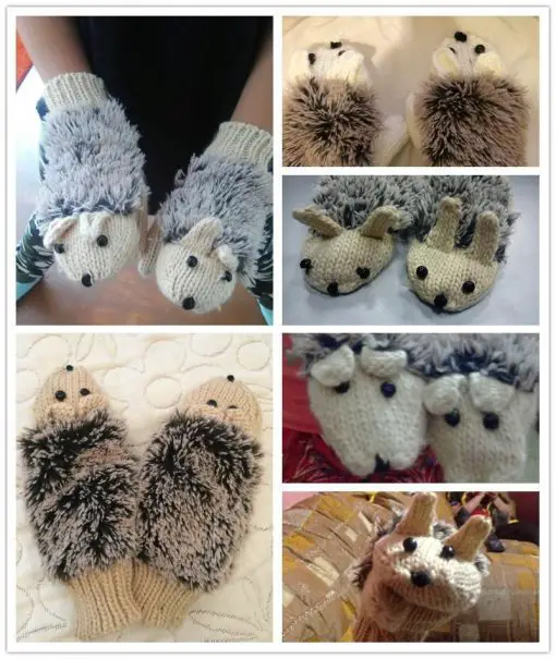 Colors Hedgehog Gloves Stunning Pets