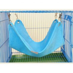 Comfortable Soft Plush Hammock For Small Pets Stunning Pets Blue M 