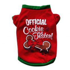 COOKIETESTER™: Adorable Christmas Costume for Dogs GlamorousDogs Cookie Tester XS 