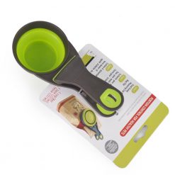 Creative Collapsible pet scoop, measuring cup & bag clip Bowl Spoon GlamorousDogs