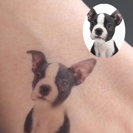 Custom Temporary Tattoo Custom Product Doggie Merch