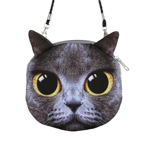 Cute 3D Cat Coin Bag | Free Shipping Stunning Pets MINI(MAX LENGTH