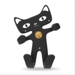 Cute Cat Mobile Phone holder Stunning Pets black 