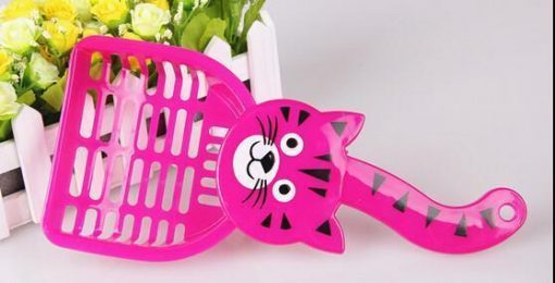 Cute Cat Tail Design Litter Shovel Scoop Stunning Pets