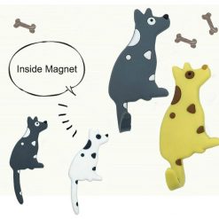 Cute Decorative Cat Magnetic Hooks – 4 Pieces Set Home accessories Stunning Pets 