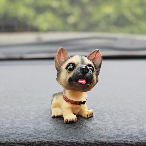 Cute Dog Bobble Head Mini Toy for the Car GlamorousDogs German Shepherd