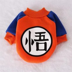 Cute Dog Costume Cotton Coat for Small Dogs Stunning Pets Orange L 
