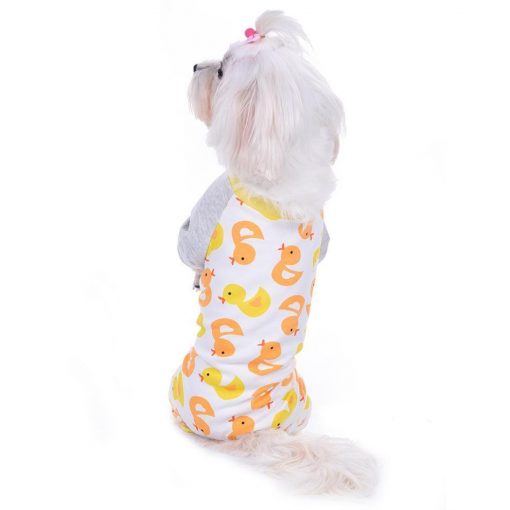 Cute Duck Pajamas Jumpsuit for Puppies - Soft Cozy Warm & perfect for Christmas gift Stunning Pets